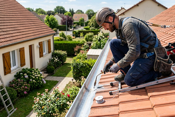 Pose de zinguerie sur-mesure